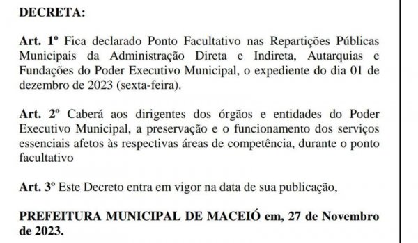 Prefeitura de Maceió  Dia do Evangélico: Prefeitura de Maceió…